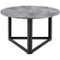 Walker Edison - Round Modern High-Grade MDF Coffee Table-Front_Standard 