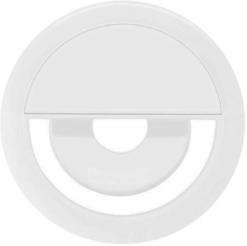 Bower Clip On LED Ring Light - White WORLDWIDE DELIVERY