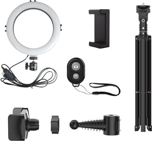 Bower Selfie Ring Light Studio - Black BUY IN EUROPE