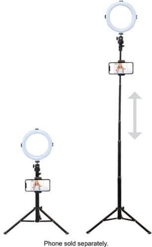 Bower Selfie Ring Light Studio - Black BUY IN MIDDLE EAST