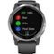 Garmin - vívoactive 4 GPS Smartwatch 45mm Fiber-Reinforced Polymer - Silver-Front_Standard 