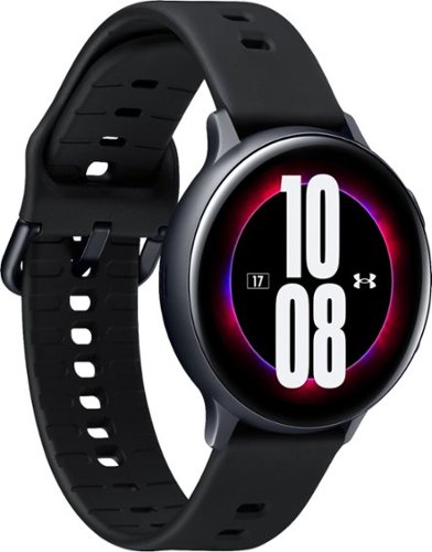 Samsung - Galaxy Watch Active2 Under Armour Edition Smartwatch 44mm Aluminum - Aqua Black