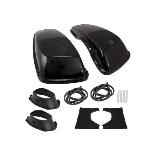 Metra - Motorcycle Speaker Adapter for Select 2014 Harley Davidson Vehicles - Black