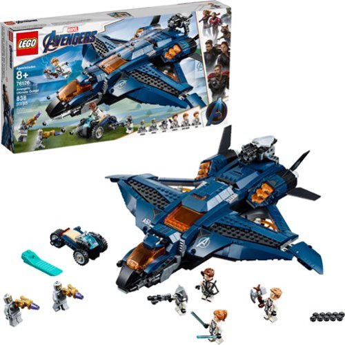 LEGO - Marvel Avengers Ultimate Quinjet 76126-Front_Standard 