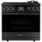 Dacor - Contemporary 4.8 Cu. Ft. Freestanding Dual Fuel Four Part Pure Convection Range with Steam-Assist Oven, Natural Gas-Front_Standard