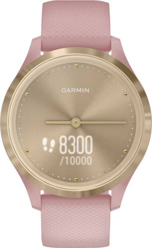 Garmin vívomove 3S Hybrid Smartwatch 39mm Fiber-Reinforced Polymer - Light Gold With Dust Rose Case And Silicone Band WORLDWIDE DELIVERY