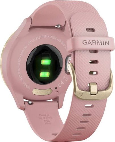 Garmin vívomove 3S Hybrid Smartwatch 39mm Fiber-Reinforced Polymer - Light Gold With Dust Rose Case And Silicone Band SHOP ONLINE