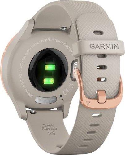 Garmin vívomove 3S Hybrid Smartwatch 39mm Fiber-Reinforced Polymer - Rose Gold With Light Sand Case And Silicone Band SHOP ONLINE