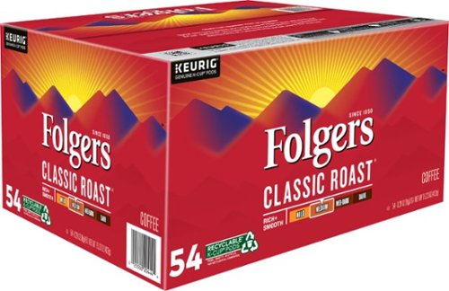  Folger's - Classic Roast Coffee Pods (54-Pack)