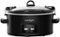 Crock-Pot - Cook & Carry Programmable 6-Quart Slow Cooker - Matte Black-Front_Standard