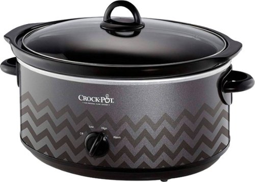 Crock-Pot - 7qt Slow Cooker - Chevron-Front_Standard 