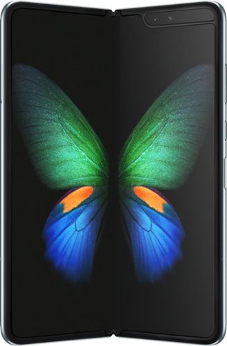 Samsung - Galaxy Fold with 512GB Memory Cell Phone (Unlocked) - Space Silver