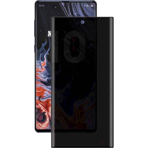SaharaCase - HD Glass Screen Protector for Samsung Galaxy Note10 - Privacy-Left_Standard 
