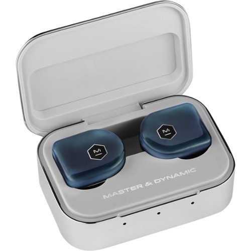 Master & Dynamic - MW07 PLUS True Wireless Noise Cancelling In-Ear Headphones - Steel Blue