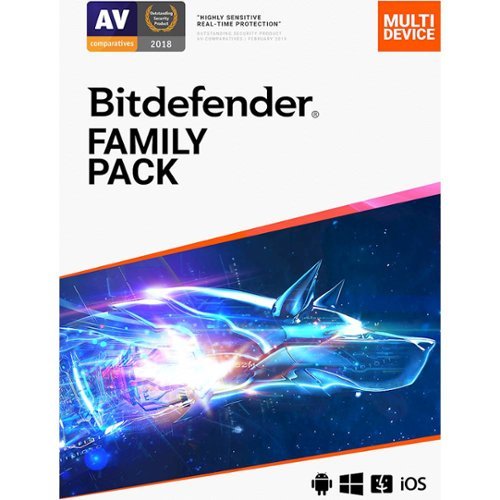 Bitdefender - Family Pack (15-Device) (1-Year Subscription) - Windows-Front_Standard 