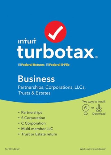 TurboTax - Business Federal 2019 - Windows-Front_Standard 
