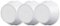 Wasserstein - Indoor/Outdoor Magnetic Wall Mount for Arlo Ultra, Ultra 2, Pro 3 and Pro 4 (3-Pack) - White-Front_Standard