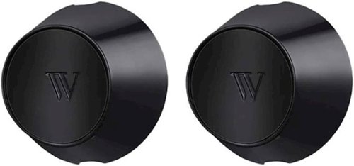 Wasserstein - Indoor/Outdoor Magnetic Wall Mount for Arlo Ultra, Ultra 2, Pro 3 and Pro 4 (2-Pack) - Black