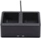 Wasserstein - Dual Battery Charging Station for Arlo Ultra, Ultra 2, Pro 3 and Arlo Pro 4 Batteries - Black-Front_Standard
