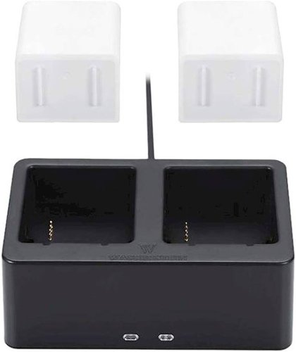 Wasserstein Dual Battery Charging Station for Arlo Ultra, Ultra 2, Pro 3 and Arlo Pro 4 Batteries - Black WORLDWIDE DELIVERY