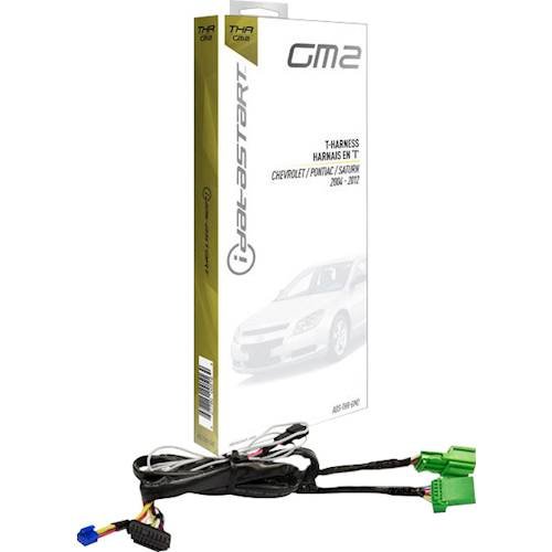Compustar - iDataStart T-Harness for Select Chevrolet, Pontiac and Saturn Vehicles - Black-Front_Standard 