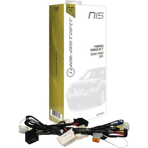 iDataStart - T-Harness for Select 2007 and Later Nissan and Infiniti Vehicles - Black-Front_Standard 