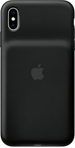 Apple - Geek Squad Certified Refurbished iPhone XS Max Smart Battery Case - Black