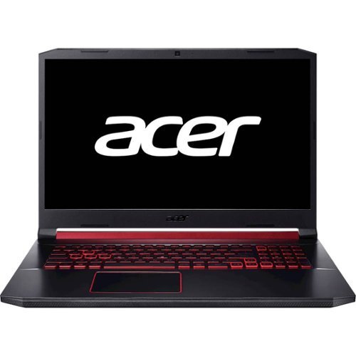 Acer - Nitro 5 17.3" Refurbished Gaming Laptop - Intel Core i5 - 8GB Memory - NVIDIA GeForce GTX 1650 - 512GB Solid State Drive - Obsidian Black-Front_Standard 