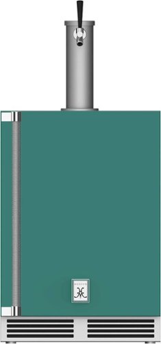 Hestan - GFDS Series 5.2 Cu. Ft. Single Faucet Beverage Cooler Kegerator - Blue