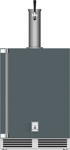 Hestan - GFDS Series 5.2 Cu. Ft. Single Faucet Beverage Cooler Kegerator - Pacific fog