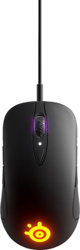 SteelSeries - Sensei Ten Wired Optical Gaming Ambidextrous Mouse - Black