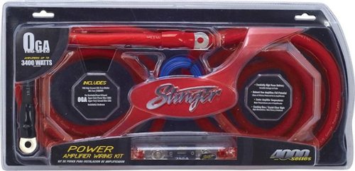 Stinger - 4000 Series 1/0GA Power Amplifier Wiring Kit for C