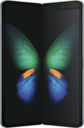 Samsung - Galaxy Fold - Space Silver (AT&T)-Front_Standard 