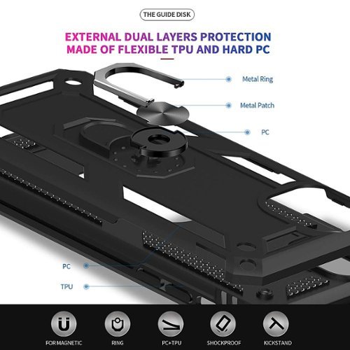 SaharaCase Military Series Case for Apple iPhone 11 Pro - Black WORLDWIDE DELIVERY