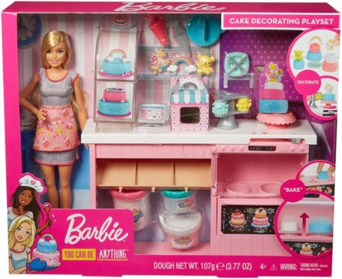 Barbie You Can Be Anything Cake Decorating Playset WORLDWIDE DELIVERY