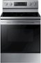 Samsung - 5.9 Cu. Ft. Freestanding Electric Convection Range with Self-Steam Cleaning - Stainless Steel-Front_Standard