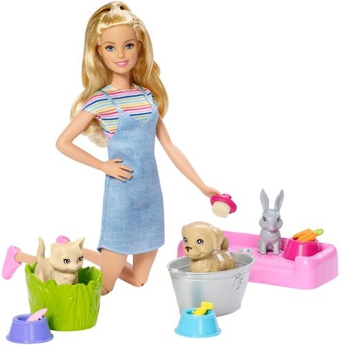 Barbie Play 'n' Wash Pets Playset And Doll BUY IN AUSTRALIA
