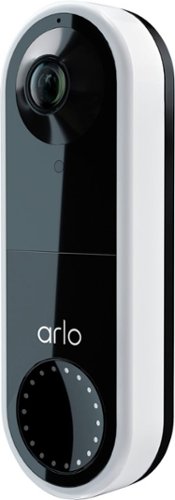 Arlo - Essential Wi-Fi Smart Video Doorbell  - Wired with HomeKit, Google Assitant, and Amazon Alexa - White