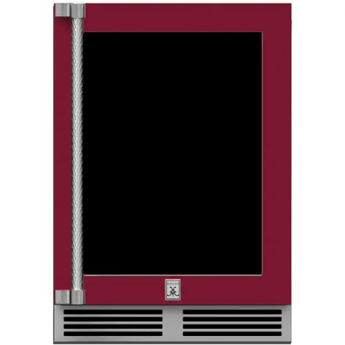 Front. Hestan - 14-Bottle Dual Zone Wine Refrigerator - Tin Roof.