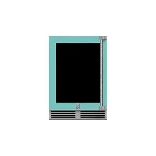 Front. Hestan - 14-Bottle Dual Zone Wine Refrigerator - Bora Bora.