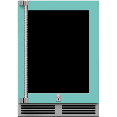 Front. Hestan - 14-Bottle Dual Zone Wine Refrigerator - Bora Bora.