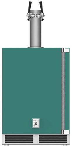 Hestan - GFDS Series 5.2 Cu. Ft. Double Faucet Beverage Cooler Kegerator - Bora bora