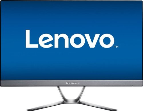 Lenovo - Geek Squad Certified Refurbished 21.5" IPS LED HD Monitor - Black
