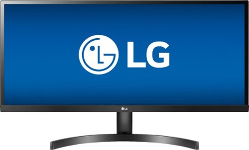 LG - Geek Squad Certified Refurbished 34" IPS LED UltraWide FHD FreeSync Monitor - Gray