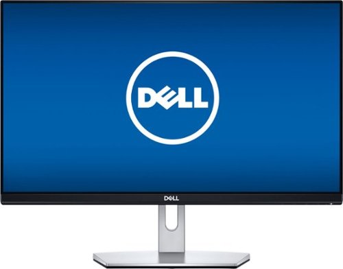 Dell - Geek Squad Certified Refurbished 23" IPS LED FHD Monitor - Black/Silver
