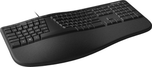 Microsoft Ergonomic Full-size Wired Mechanical Keyboard - Black WORLDWIDE DELIVERY
