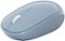 Microsoft - Wireless Bluetooth Optical Ambidextrous Mouse - Wireless - Pastel Blue-Front_Standard