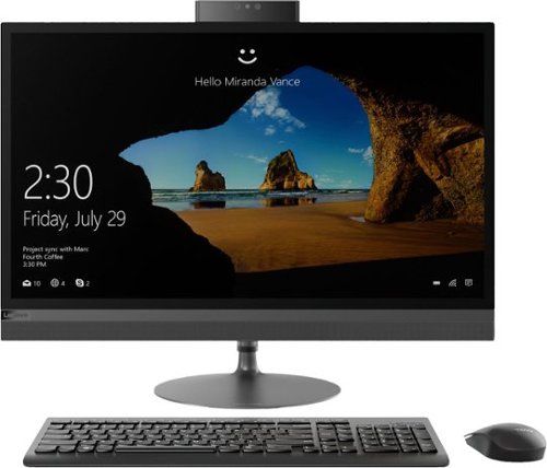  Lenovo - IdeaCentre 520-27ICB 27&quot; Touch-Screen All-In-One - Intel Core i5 - 8GB Memory - 1TB HDD - Black