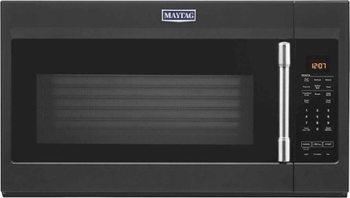Maytag - 1.9 Cu. Ft. Over-the-Range Microwave with Sensor Cooking and Dual Crisp-Front_Standard 