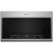 Whirlpool - 2.1 Cu. Ft. Over-the-Range Microwave with Sensor and Steam Cooking - Stainless Steel-Front_Standard